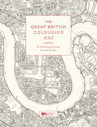 The Great British Colouring Map