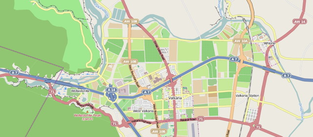 Screenshot: OpenGeofiction