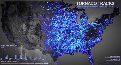 Tornado Tracks (map)